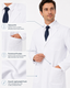 Classico U07 Men’s LIGHT All-Day Comfort Lab Coat — Lightweight Stretch, Quick-Drying, No-Iron Professional Medical Coat | US/EU Sizes S–3XL