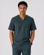 Classico U01 Men’s DECO Elegant Stretch Scrub Top — Green, Lightweight Wool-Like Performance Medical Uniform | US/EU Sizes S–XXL