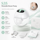 S35 Hands-Free Rechargeable Wearable Breast Pump – 9-Level USB-C Electric Milk Expression System, Single-Pump Kit
