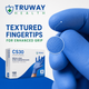 CS30 Quantum Series Standard Nitrile Examination Gloves — Powder-Free, Finger-Textured Bulk Pallet Supply
