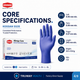 Kossan SS35 Allergy Care Nitrile Examination Gloves