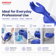 Kossan SS42 powder-free nitrile gloves for examination, laboratory, dental, healthcare, sanitation, and professional facility applications.