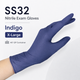 Kossan SS32 Allergy Care Nitrile Exam Gloves — 40′ GP Container