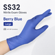 Kossan SS32 Allergy Care Nitrile Exam Gloves — 40′ GP Container