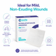 Conkote petrolatum gauze dressing for mild, non-exuding wounds, including incisions, burns, donor sites, grafts, and abrasions.