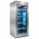 Sterile Storage Cabinet with HEPA Filtration, UV-C Disinfection, Environmental Controls and Ceiling-Duct Retransmit Functions