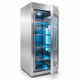 Sterile Storage Cabinet with HEPA Filtration, UV-C Disinfection, Environmental Controls and Ceiling-Duct Retransmit Functions