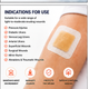 ROOSIN® Hydrocolloid Wound Dressing with Border — Sterile, Waterproof, Gel-Forming | Factory-Direct