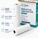 Medical Exam Table Paper Roll — Smooth, 21" x 225', 18 gsm, White — 12 Rolls/Case | Factory-Direct