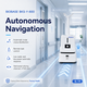 BIOBASE BKS-Y-800 Atomizing Disinfection Robot — Autonomous Ultrasonic Disinfection System | Factory-Direct Shipment