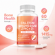 Calcium + Magnesium + Zinc + Vitamin D3 Capsules — Bone, Muscle & Nervous System Support — 60 Count