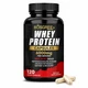 Whey Protein Capsules — 6,000 mg Protein | Muscle & Post-Workout Nutrition Support — 120 Capsules