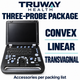Truway Health™ SUN-906A 3D/4D Color Doppler Ultrasound System – Multi-Array Diagnostic Ultrasound Machine with Convex, Linear & Transvaginal Probes