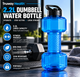 2.2L Dumbbell-Shaped Sports Water Bottle – Large Capacity Fitness & Cycling Hydration Bottle