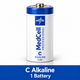 Medline MedCell Professional Batteries | AA, AAA, C, D, 9V & CR2032 | Medical-Grade Power Supply