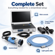 Medical Full HD Endoscope Camera System with 30W LED Cold Light Source & 11.6" Monitor – 3-in-1 Portable Imaging Unit