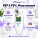 Nascool Digital Peak Flow Meter — PEF & FEV1 Electronic Respiratory Monitor