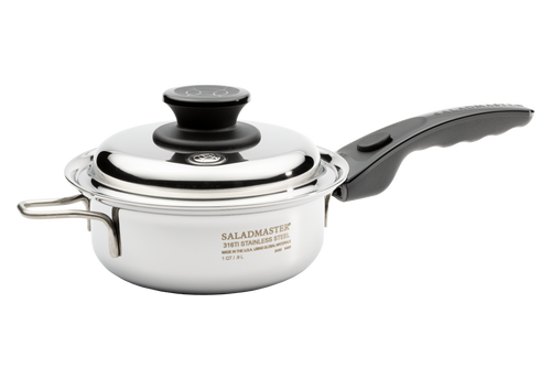 Casserole 0,9 L avec couvercle (1 poignée longue)