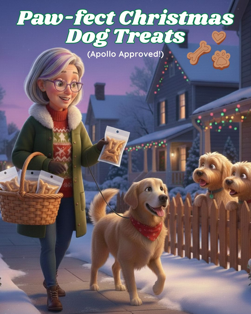 Paw-fect Christmas Dog Treats (Apollo Approved!)