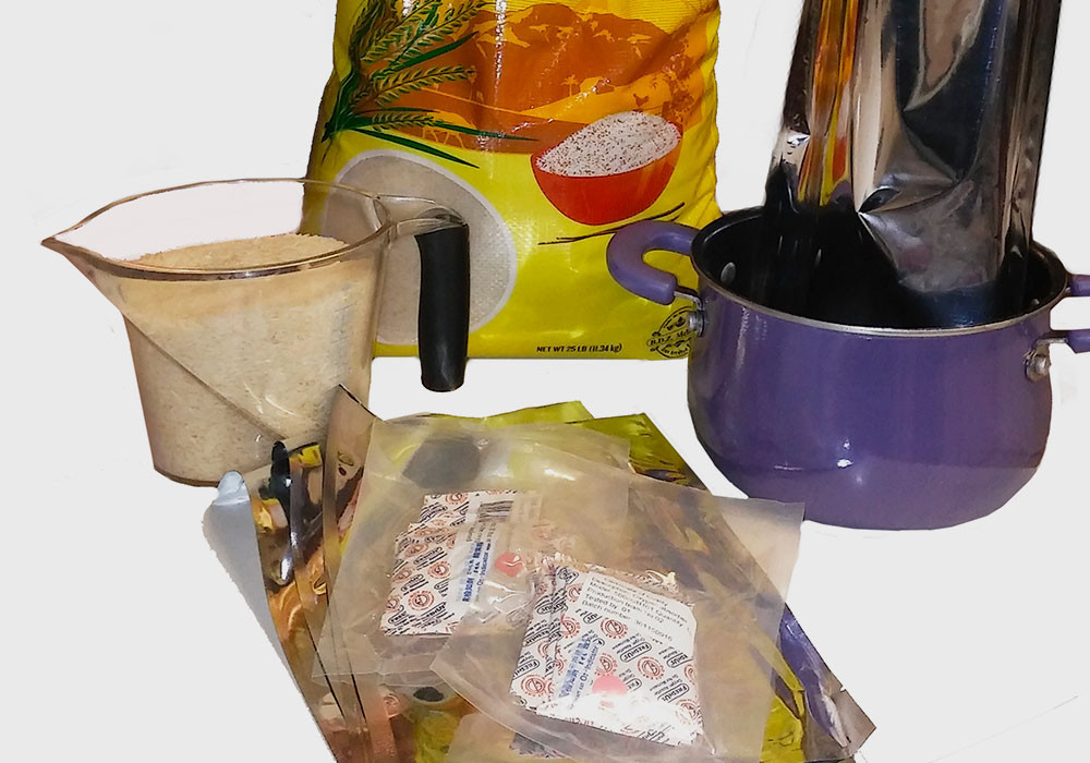 Food Storage: Repurposing Glass, Plastic, and Mylar to Package Dry Goods  for Long-Term Storage 