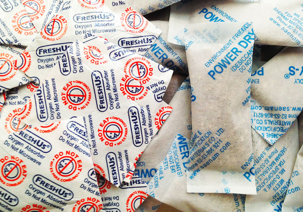 Oxygen Absorbers vs. Desiccants 