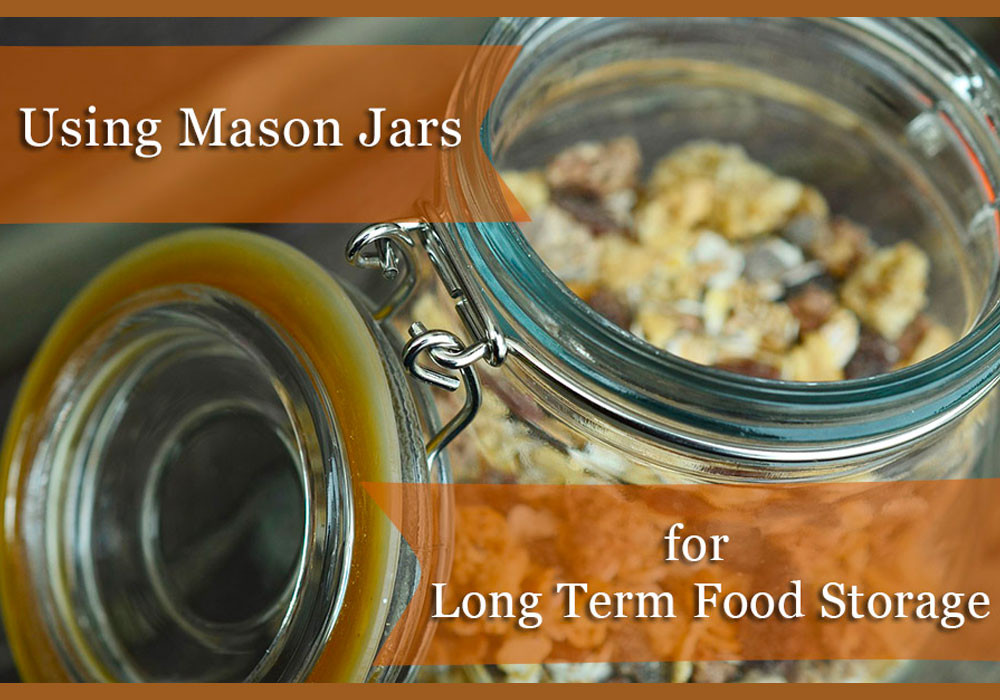 How to Package Dry Goods in Glass Jars for Long Term Storage 