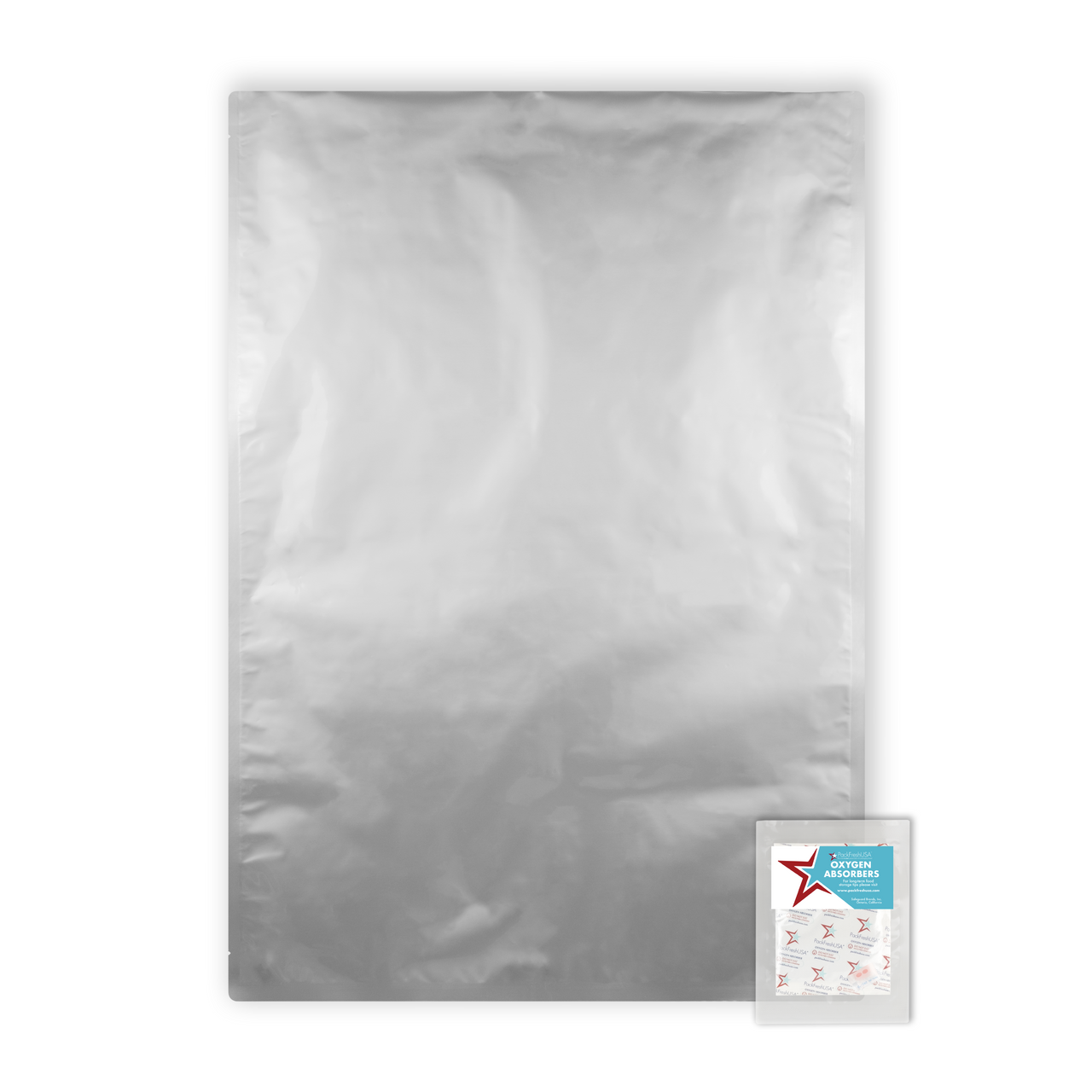 Mylar Bags, 5 Gallon - PackFreshUSA