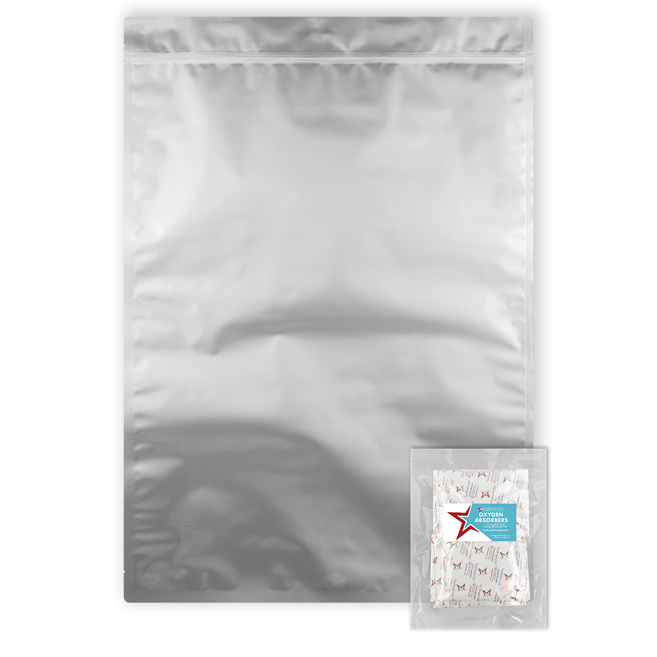 5-Gallon Seal-Top Mylar Bags and Oxygen Absorbers