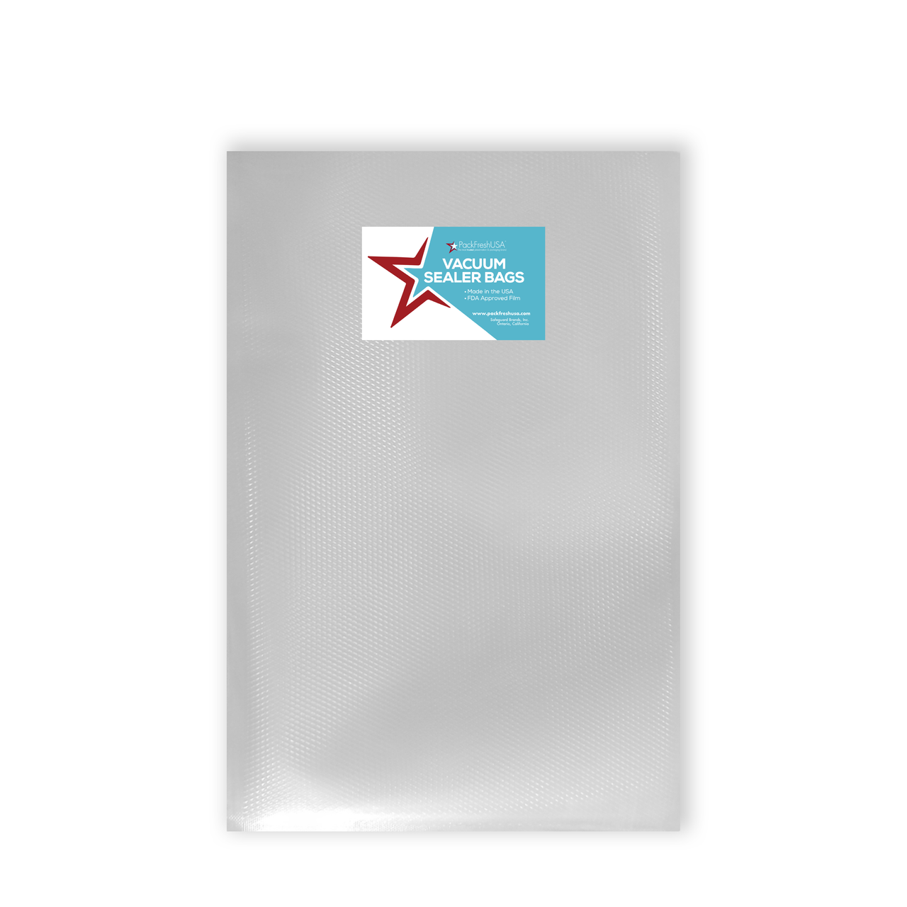 Packets of bulk vacuum sealer bags