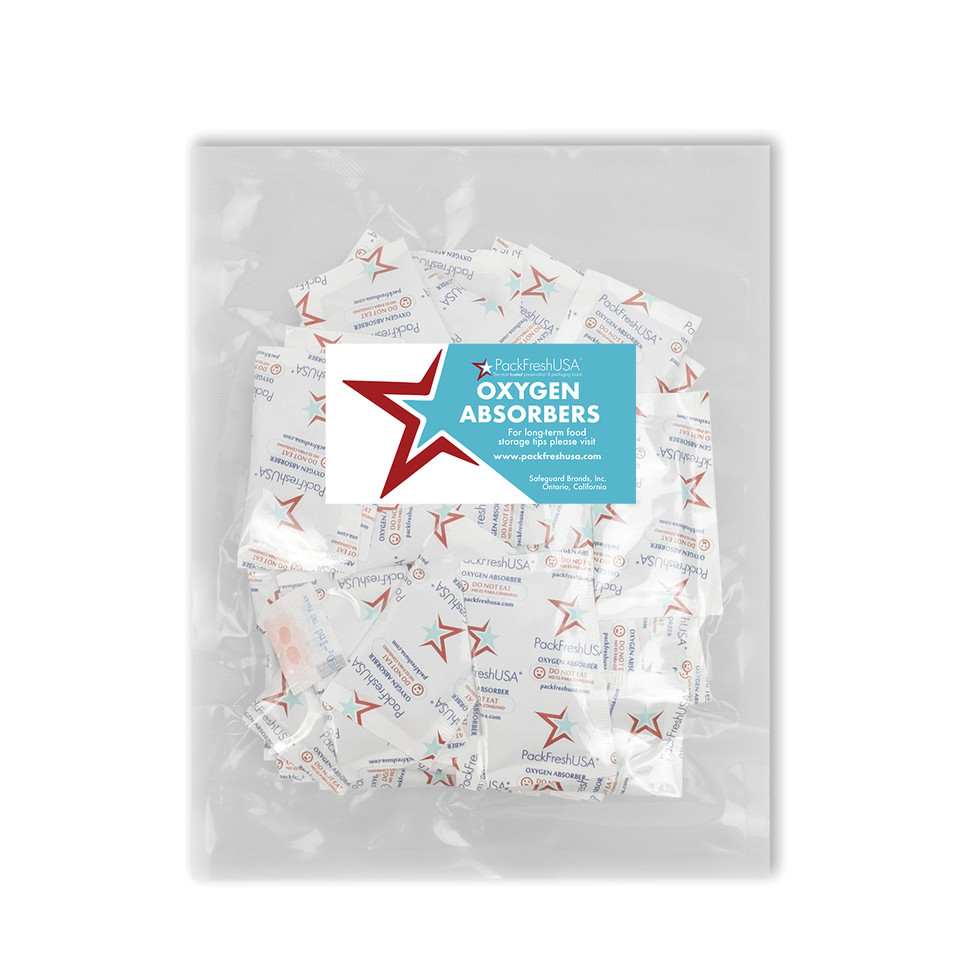 PackFreshUSA Oxygen Absorbers – Food-Safe Solutions for Long-Term