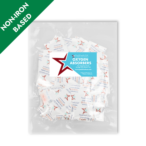 PackFreshUSA Non-Iron Based 300cc Oxygen Absorbers