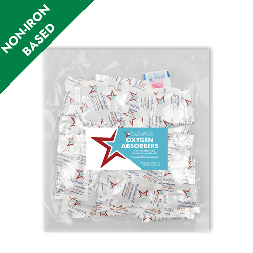 PackFreshUSA Non-Iron Based 200cc Oxygen Absorbers