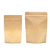 5.5 Mil Stand Up Pouches Kraft with Window