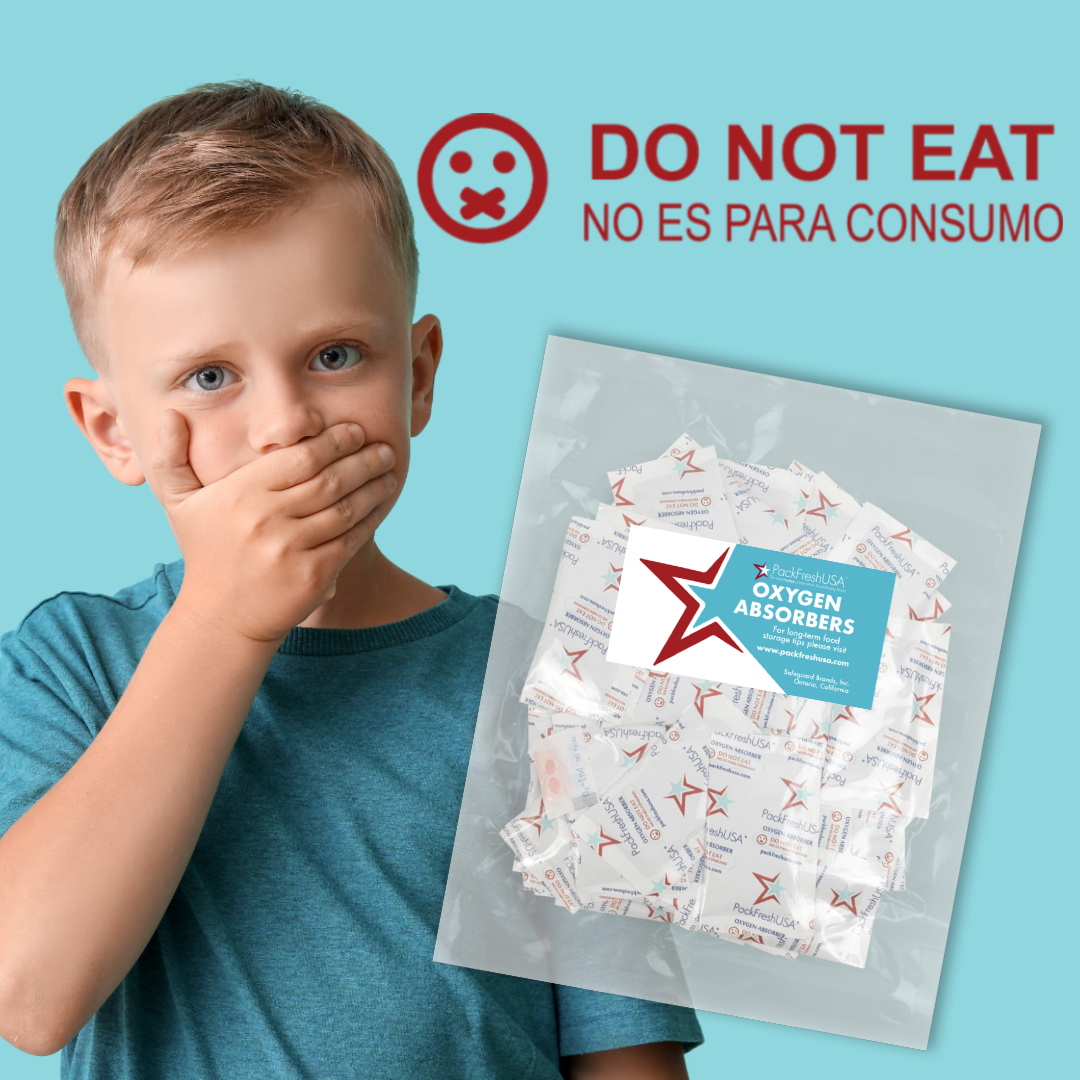 What if a Person or Dog Eats an Oxygen Absorber? PackFreshUSA