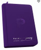 4 Pocket Zip Binder - PURPLE