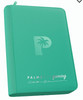 4 Pocket Zip Binder - TURQUOISE