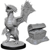 Bronze Dragon Wyrmling & Pile of Sea found Treasure W13