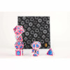 LPG Dice Set: Leadlight Blue/Pink/Siver
