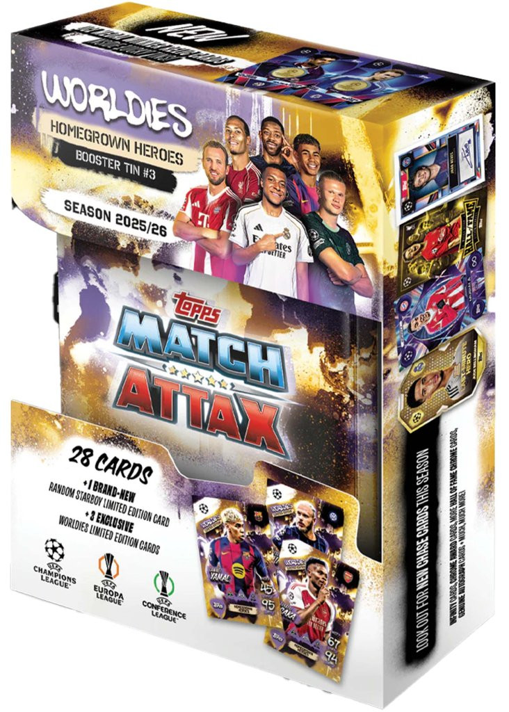 Topps UCC Match Attax 2025/2026 Edition Mini Tin - Gateway Games Ltd