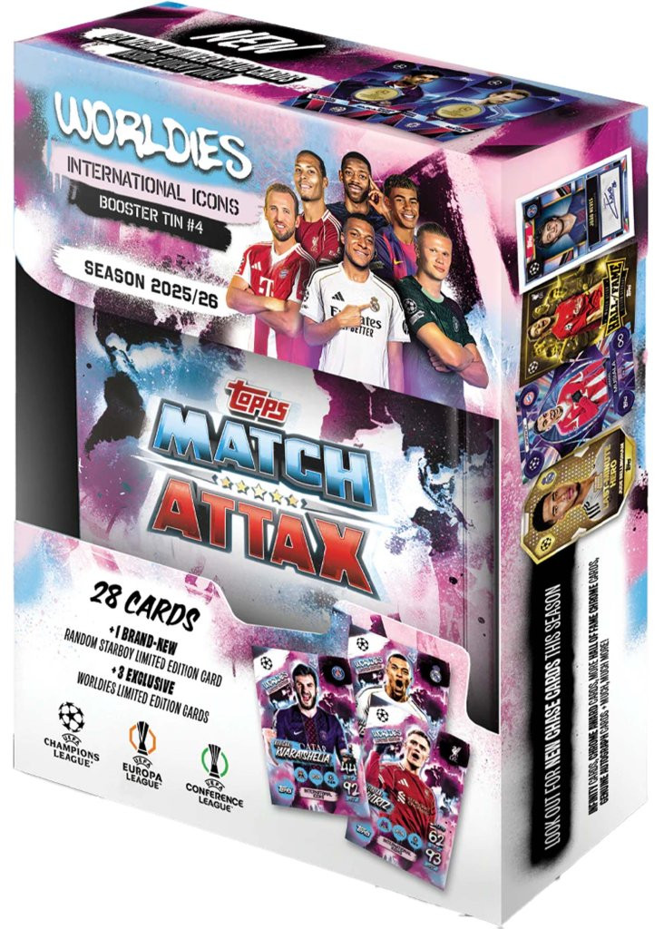 Topps UCC Match Attax 2025/2026 Edition Mini Tin - Gateway Games Ltd