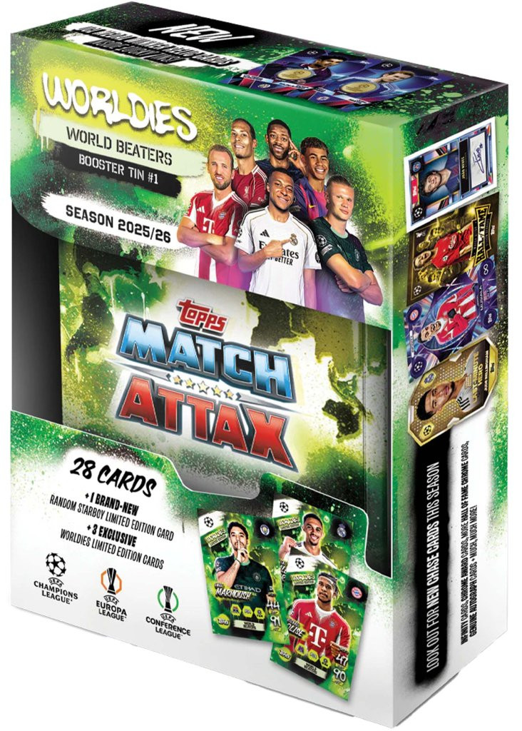 Topps UCC Match Attax 2025/2026 Edition Mini Tin - Gateway Games Ltd