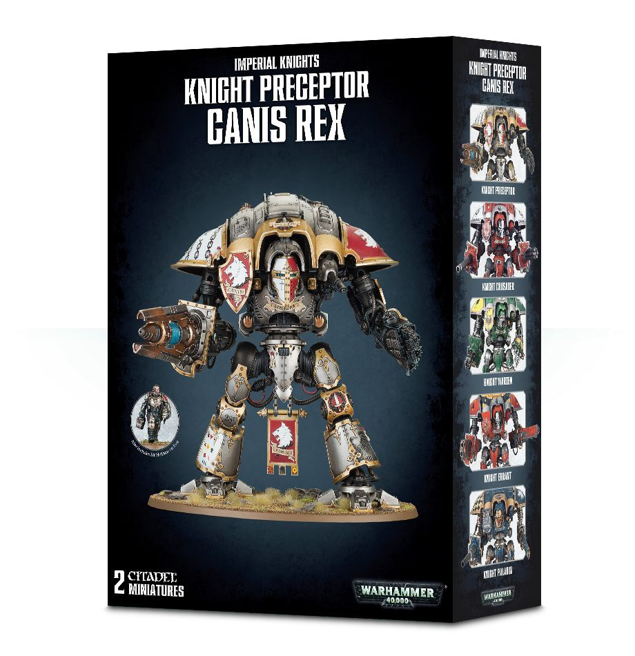 o1009 54-15ナイト・クエストリス 54-15 Imperial Knights Questoris: Knight Preceptor Cains Rex