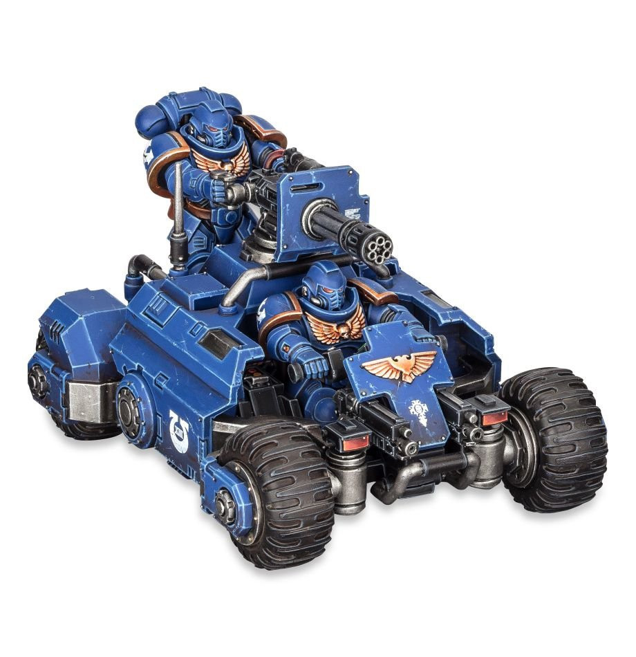 ウォーハンマー スペース マリーン Primaris ATV X3 48-50 Space Marines Primaris: Invader ATV - Gateway Games Ltd