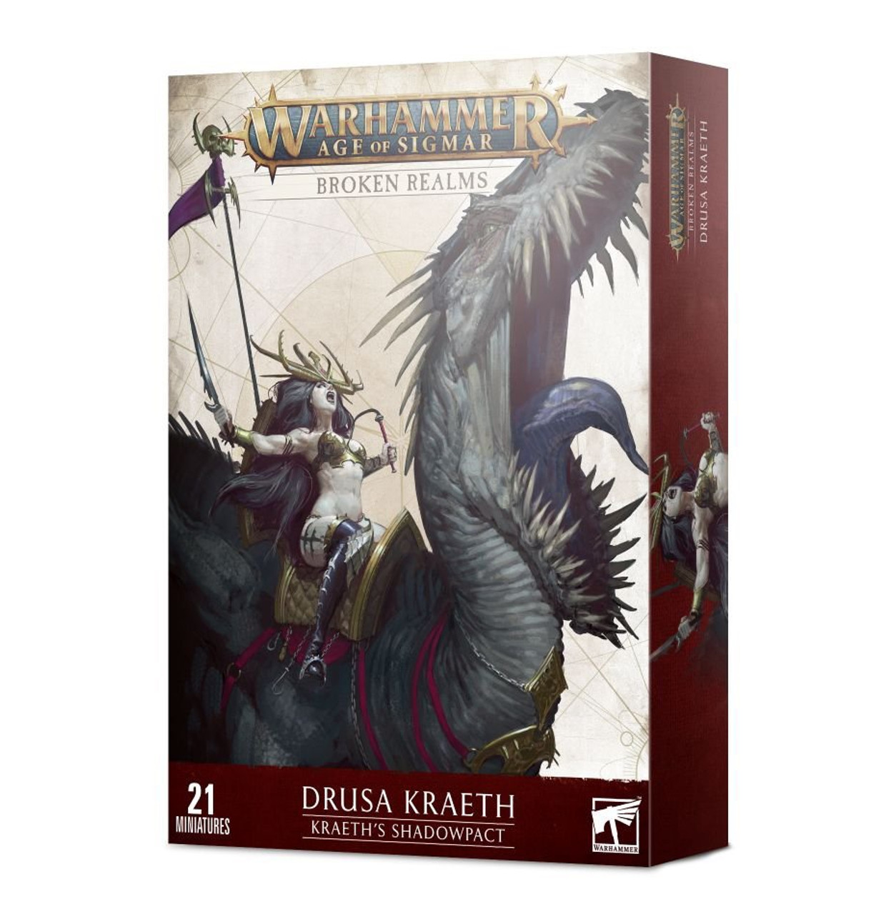 その他 Warhammer Age of Sigmar Drusa Kraeth 85-21 Broken Realms: Kraeth's Shadowpact - Gateway Games Ltd