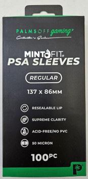 MintFit PSA Graded Card Sleeves - Regular (100pc) 137x86mm