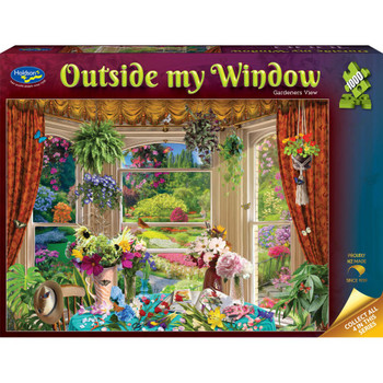 Outside my Window 1000pc: Gardeners View