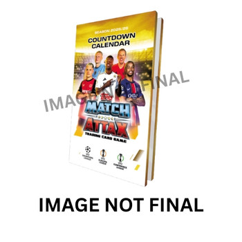 Topps UCC Match Attax 2025/2026 Edition Countdown Calendar