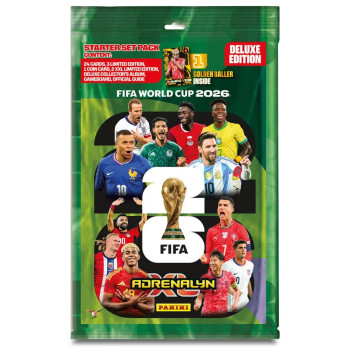 World Cup Adrenalyn XL 2026 Card Starter Pack Deluxe