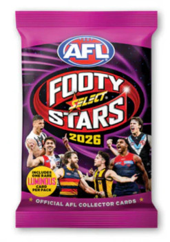 2026 AFL Footy Stars Booster Pack