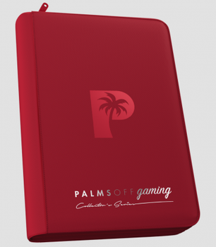 Collector's Series 12 Pocket Zip Binder - Red